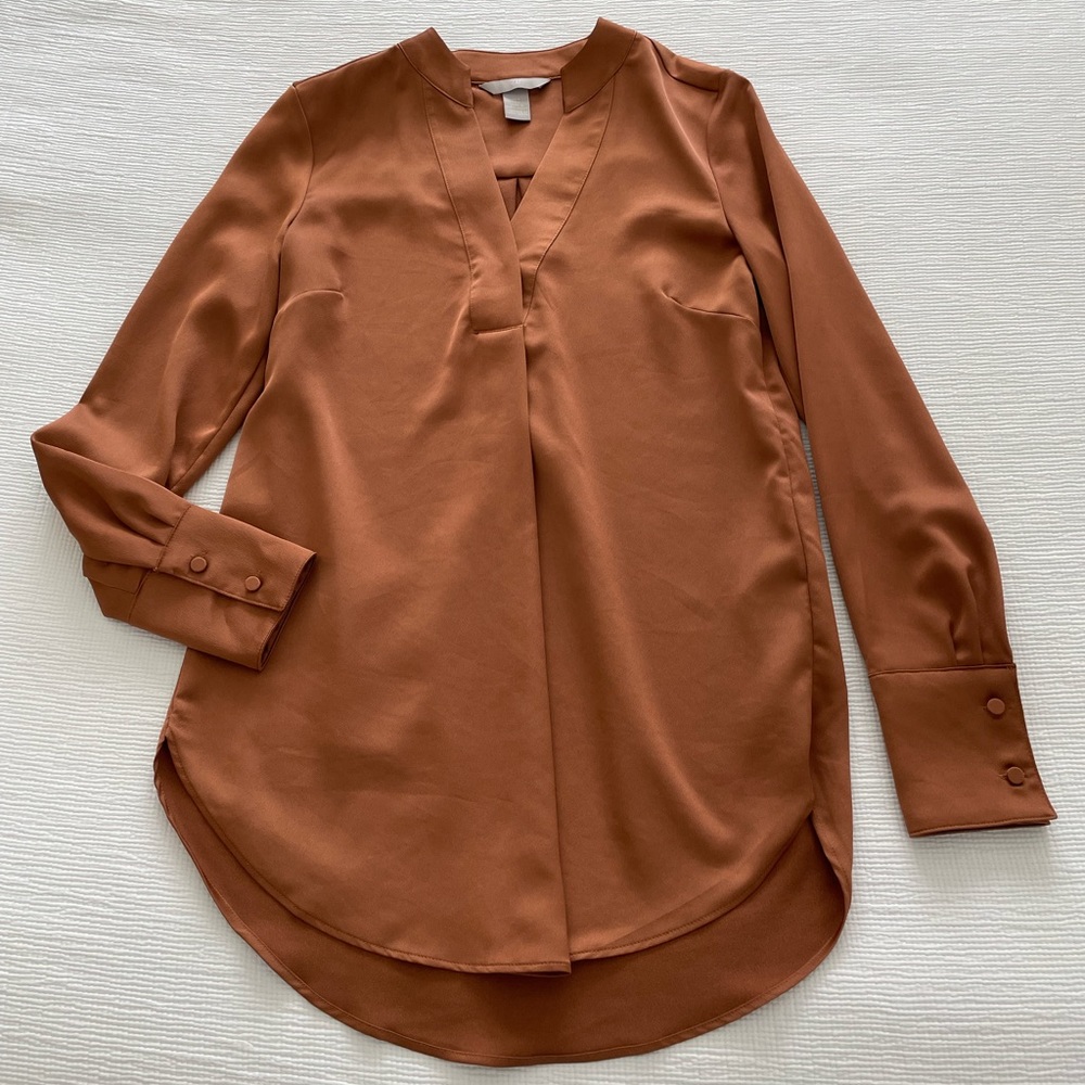H&M tunic - copper - size 0